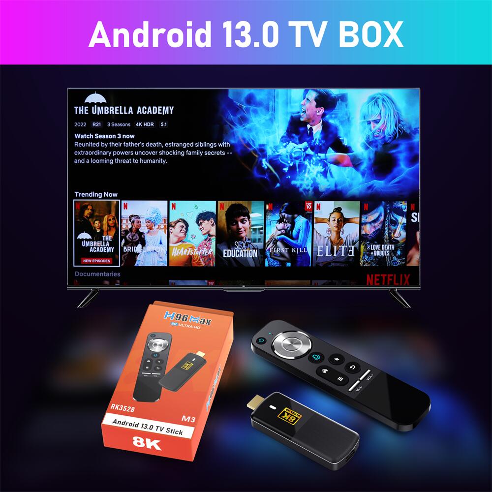 Unleash the Full Potential of Your TV with H96 Max M3 RockChip RK3528 android TV Stick