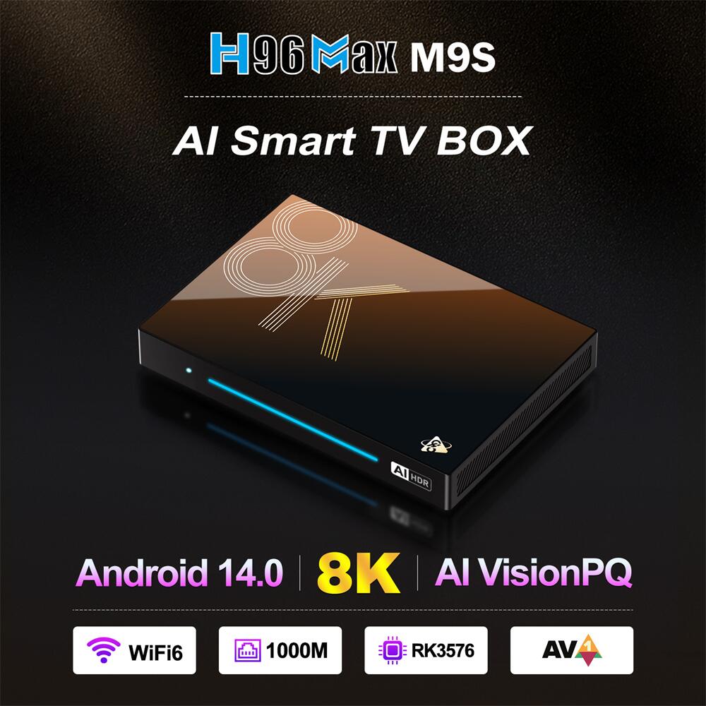 Customized H96 Max M9S RockChip RK3576 streaming player:Unlock the Extraordinary for Your Brand