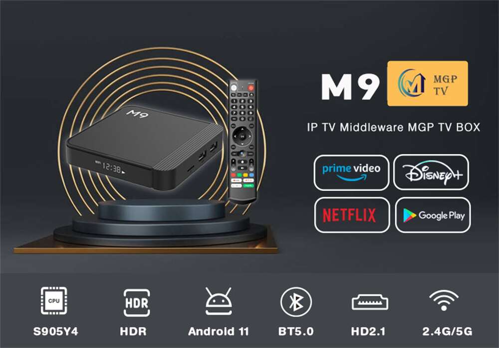 Revolutionize Your Life with M9 Amlogic S905y4 android tv box