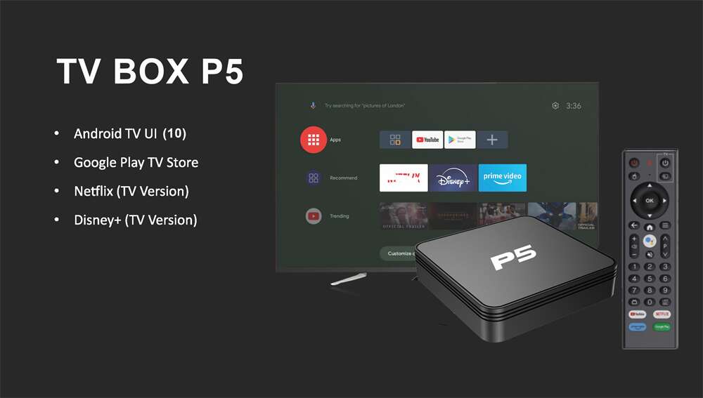 Introducing the Latest - P5 Allwinner H313 android tv box