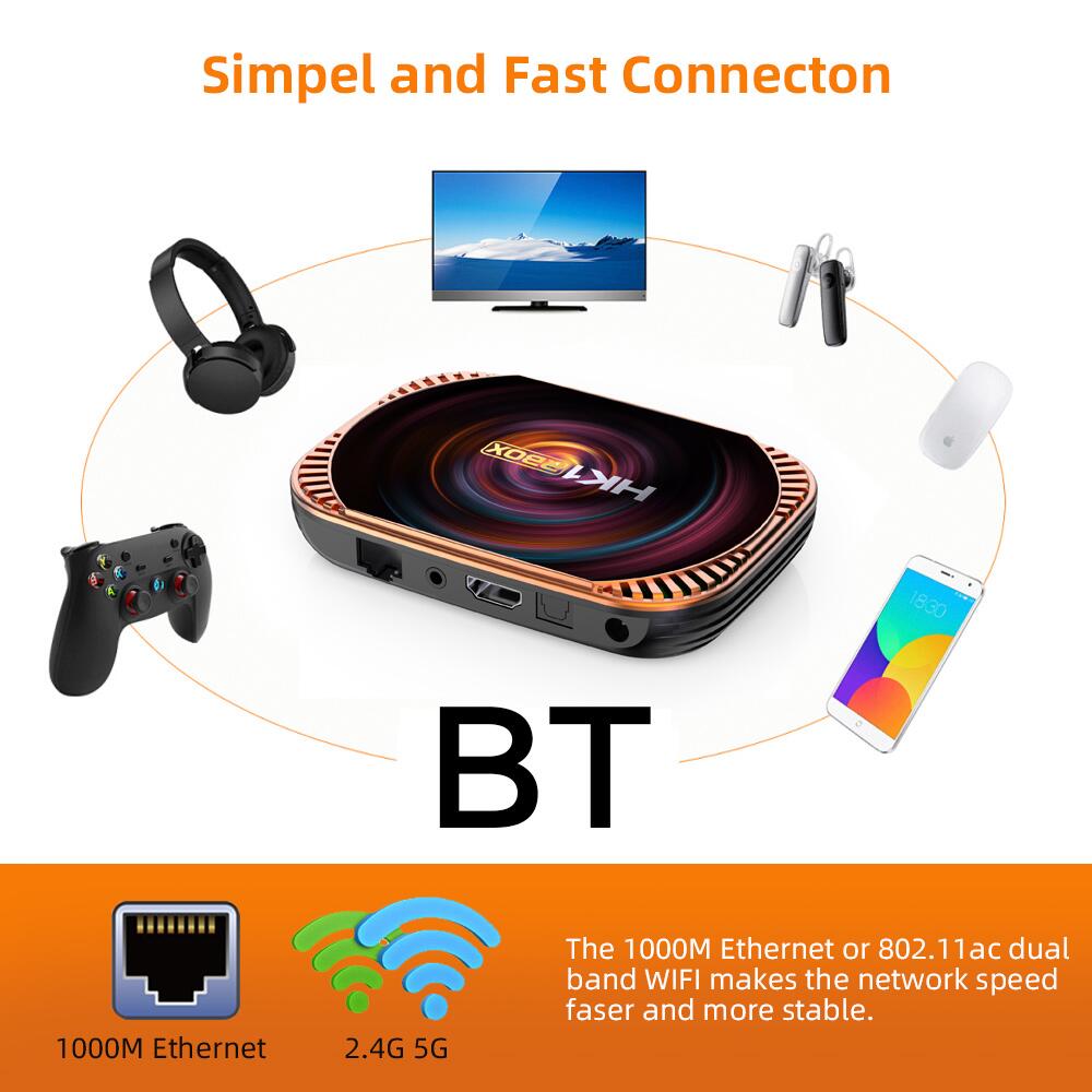 Experience Ultra HD with HK1 X4 amlogic S905X4 android tv box